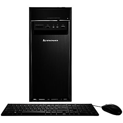Lenovo H50 Desktop PC, Intel Core i5, 8GB RAM, 1TB, Black